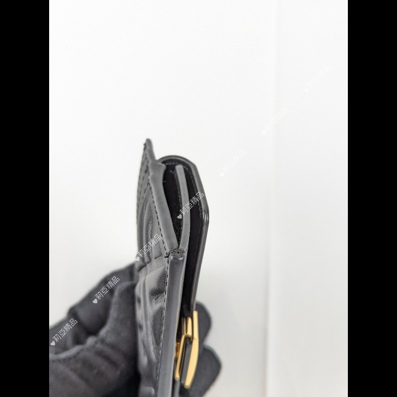 莉亞精品♡FENDI 翻蓋零錢卡片夾 近新閒置-5