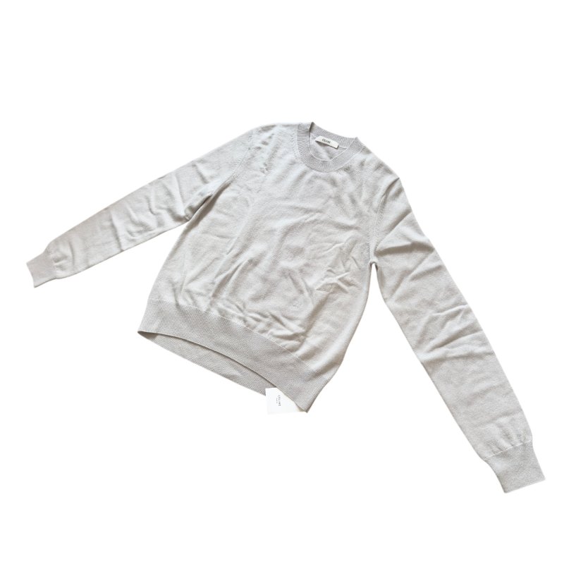 CELINE 凱旋門 純羊絨 長袖上衣-4