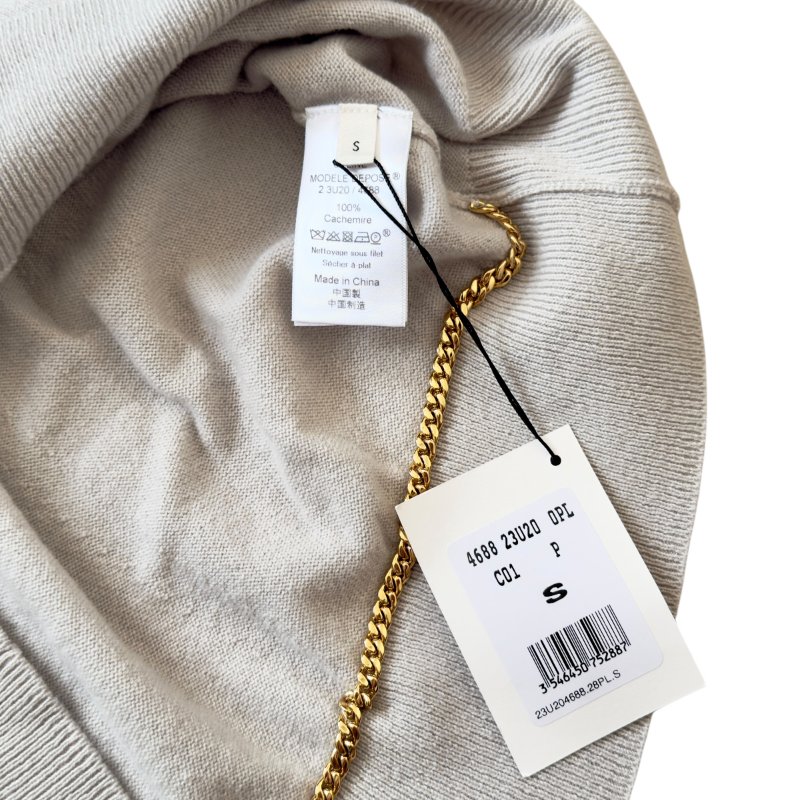 CELINE 凱旋門 純羊絨 長袖上衣-8