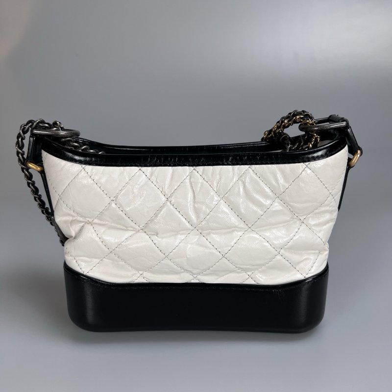 CHANEL 流浪包小號 黑白 A91810/25開-1