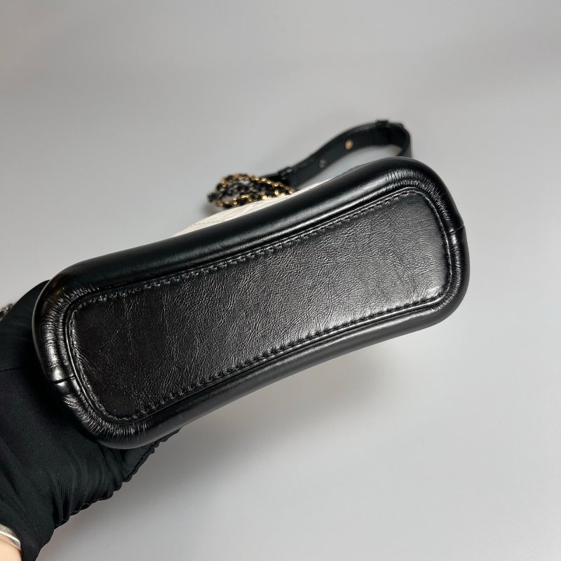 CHANEL 流浪包小號 黑白 A91810/25開-4