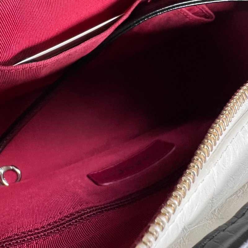 CHANEL 流浪包小號 黑白 A91810/25開-5