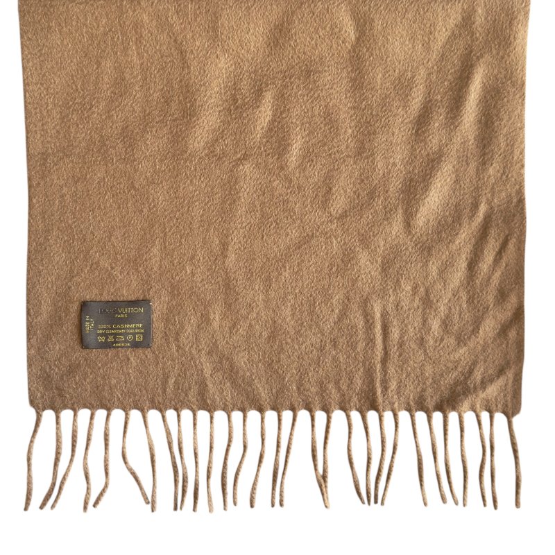 LOUIS VUITTON 純羊絨 圍巾-5