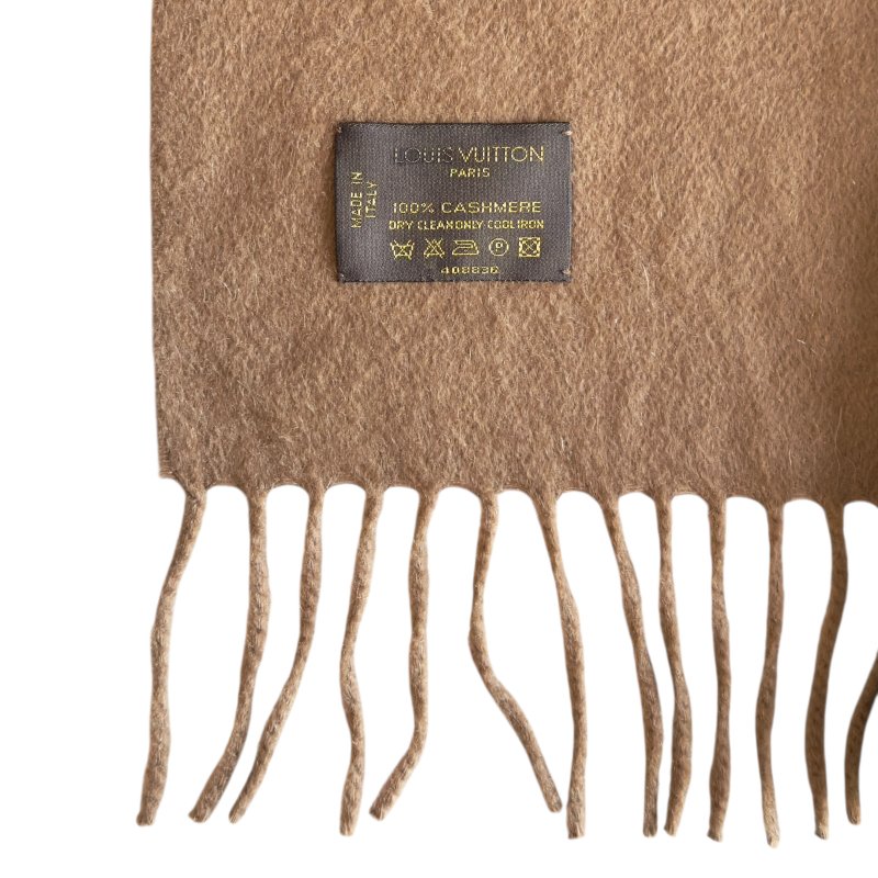 LOUIS VUITTON 純羊絨 圍巾-6