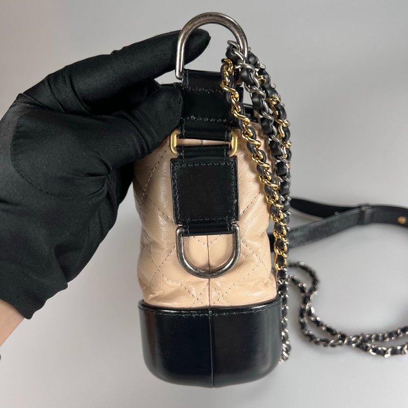 CHANEL 流浪包小號膚色 28開-3