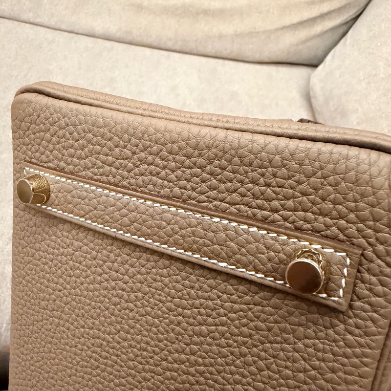 全新 K刻 愛馬仕 鉑金 大象灰 30-9