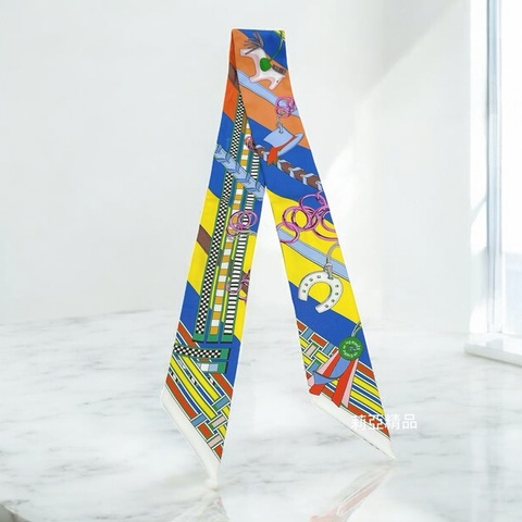 莉亞精品♡Hermes twilly 絲巾 小馬 二手