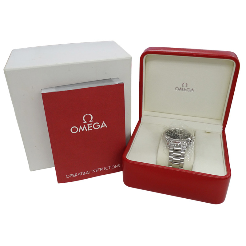 歐米茄海馬系列Aqua Terra Railmaster 2512.52男士計時自動腕錶,精鋼錶殼,銀色和黑色拋光錶殼-7