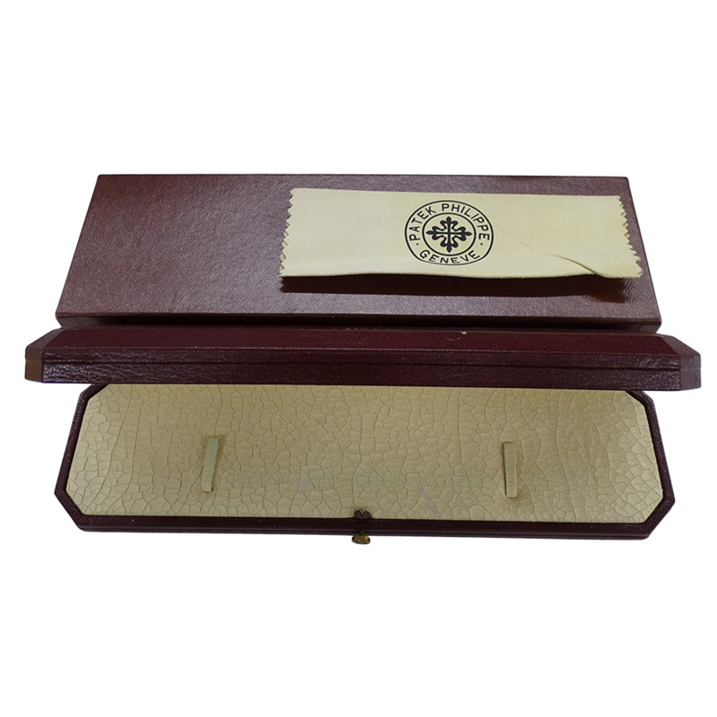 百達翡麗 Gondolo 5010 男士腕錶，小秒針，手動上鍊，750YG 皮革錶帶，方形，拋光-10