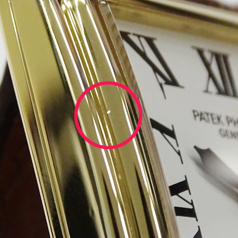 百達翡麗 Gondolo 5010 男士腕錶，小秒針，手動上鍊，750YG 皮革錶帶，方形，拋光-12