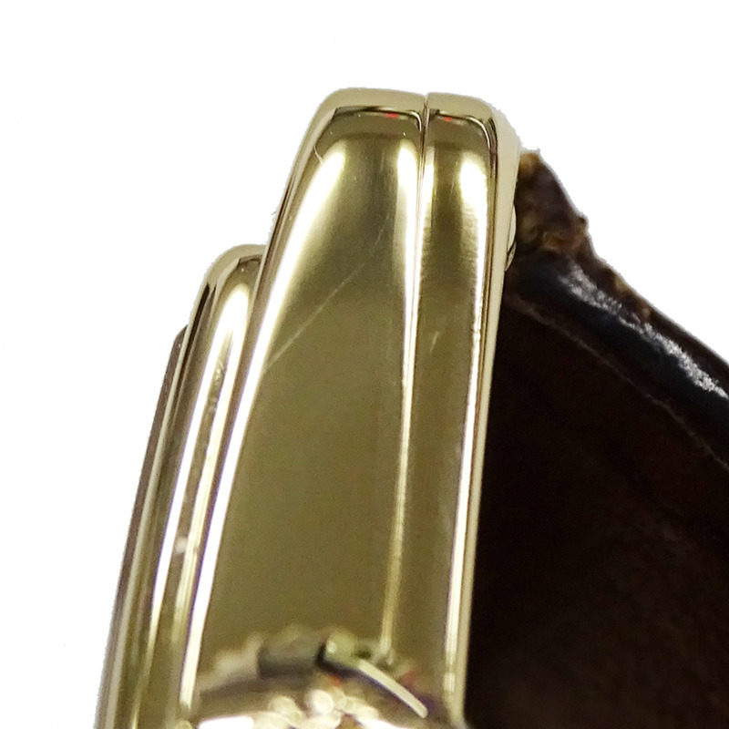 百達翡麗 Gondolo 5010 男士腕錶，小秒針，手動上鍊，750YG 皮革錶帶，方形，拋光-13