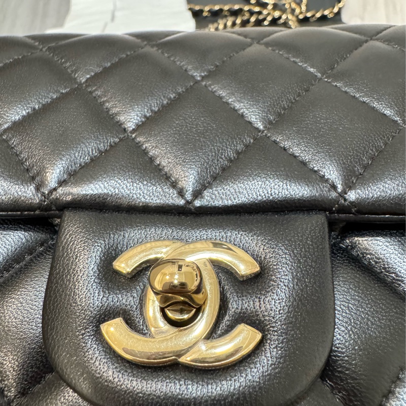 2024年台灣專櫃購買經典小羊皮方胖子,購買後完全捨不得用-2