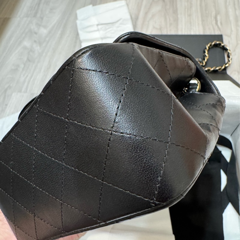 2024年台灣專櫃購買經典小羊皮方胖子,購買後完全捨不得用-13