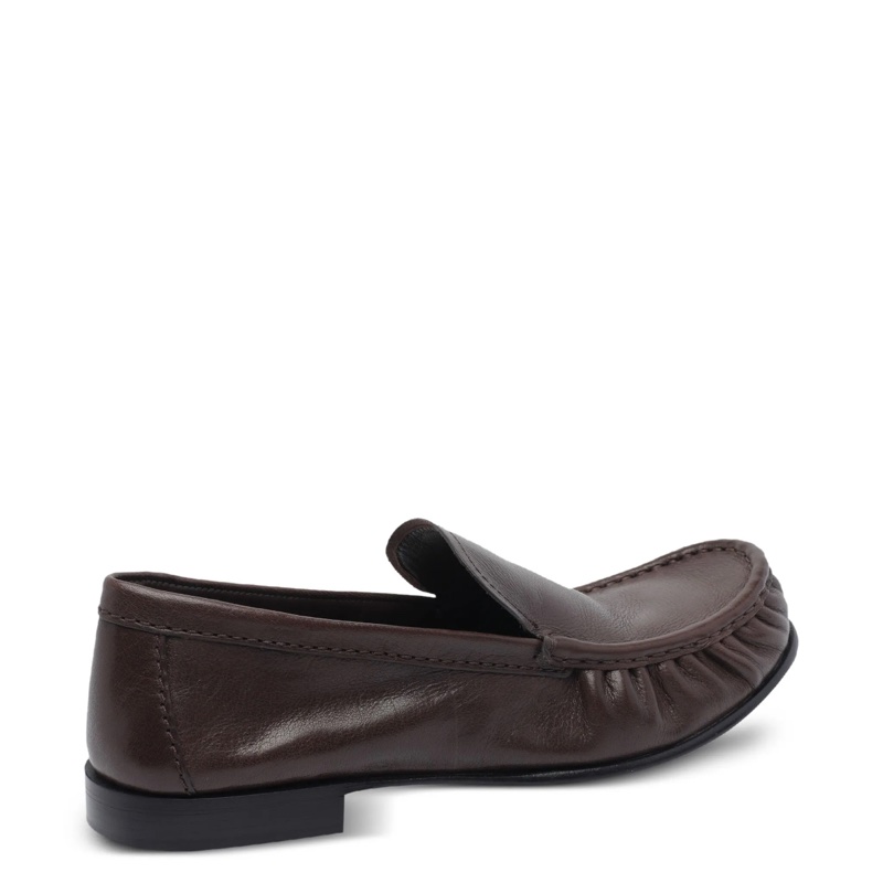 miu miu 水牛皮樂福鞋 楠木色-2