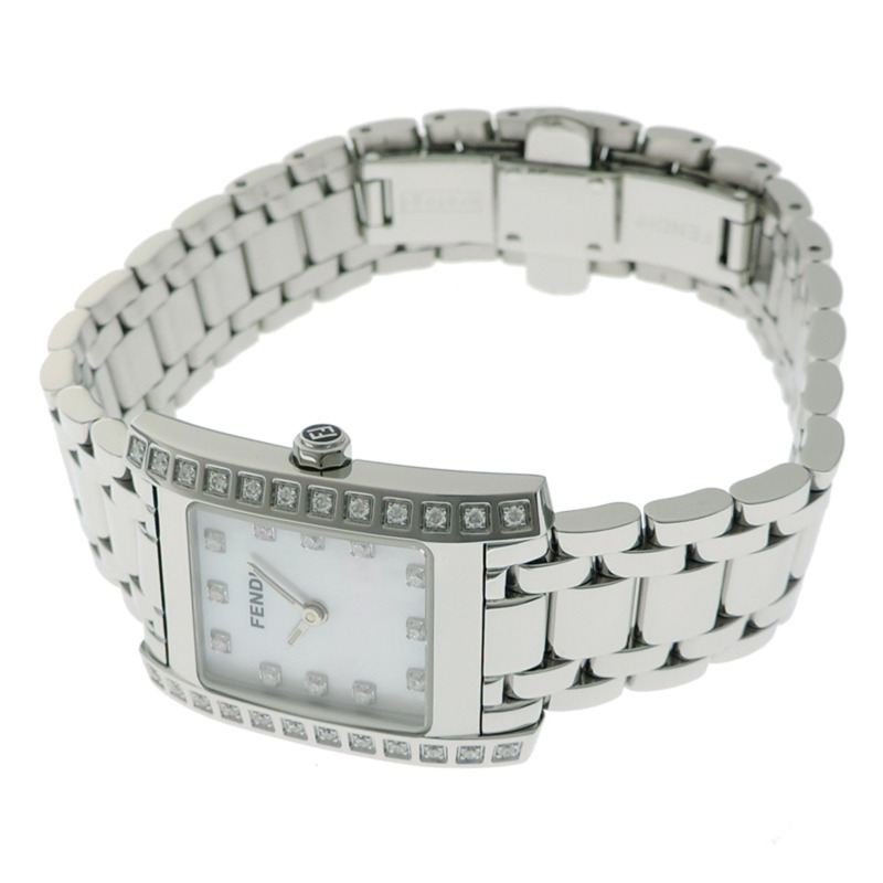 Fendi Classico 鑽石女士腕錶 7000L-1