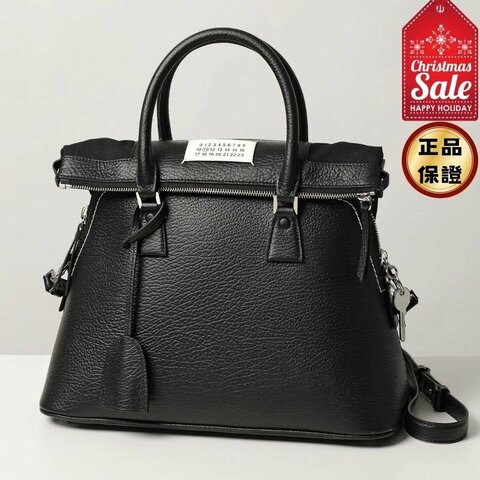 🎊佳節特賣🎁Maison Margiela 小款 5AC 小牛皮包 黑色