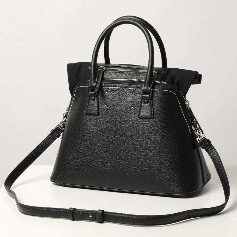 🎊佳節特賣🎁Maison Margiela 小款 5AC 小牛皮包 黑色-10