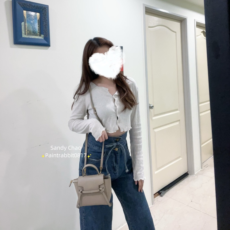 ෆ Celine belt pico鯰魚包🧋🧸奶茶色-3