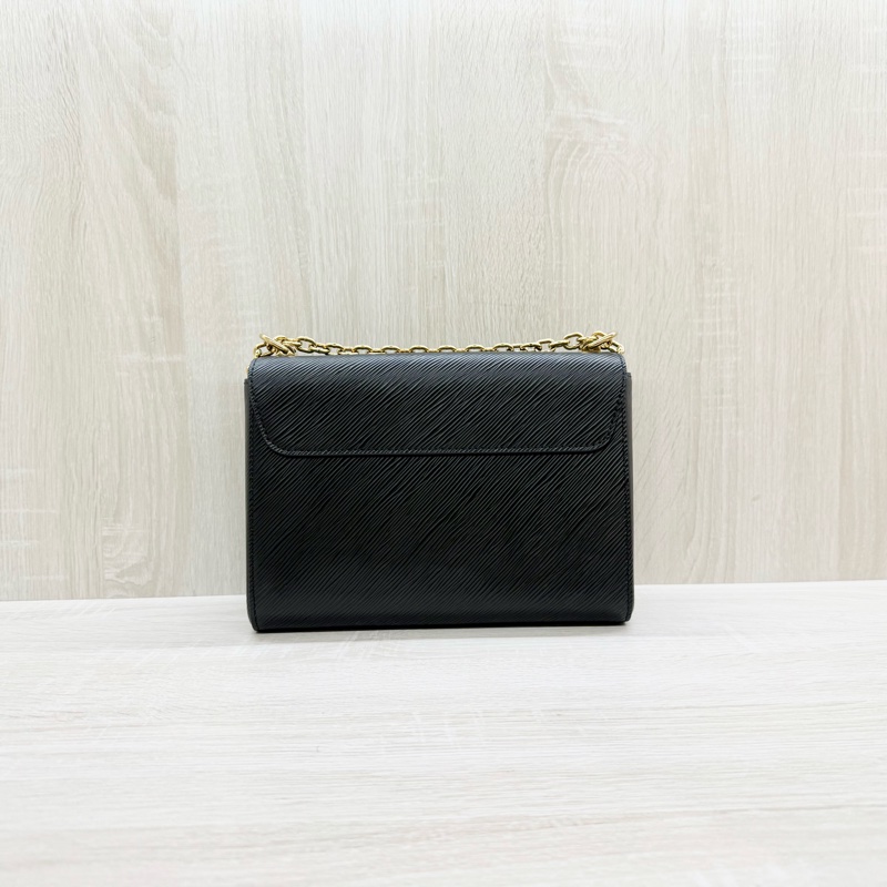 LV黑色EPI金釦TWIST MM肩背側背包/M21113-1