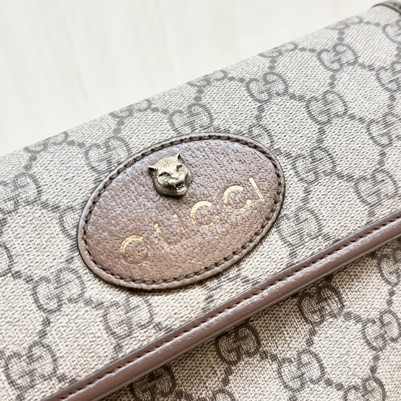 Gucci包包原花ophidia紅綠織帶迷你腰包-16