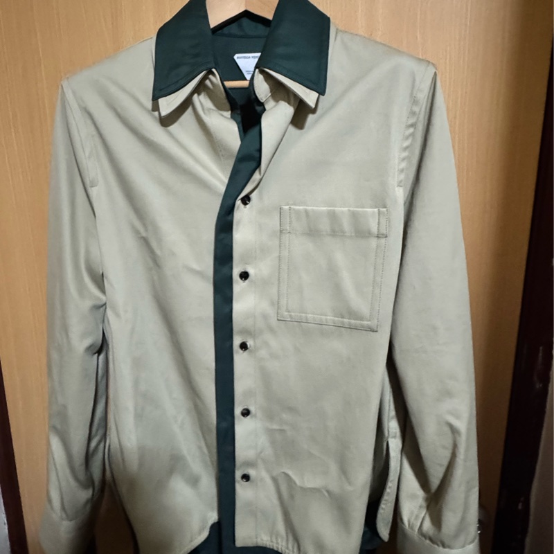 Bottega Veneta 雙層兩件式襯衫外套-0