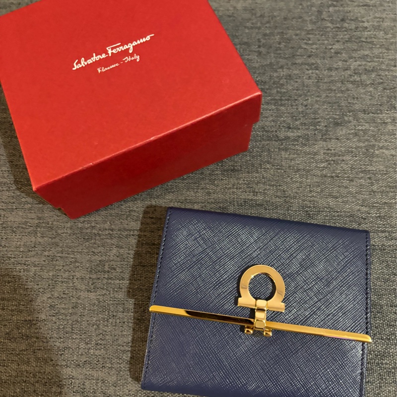 Ferragamo馬蹄短夾-0