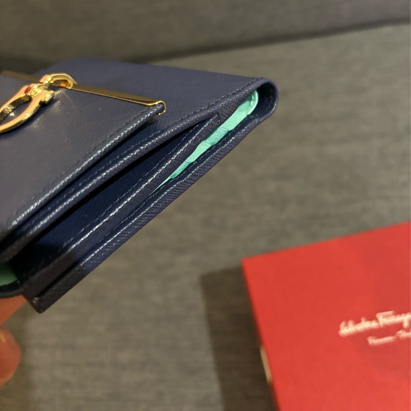 Ferragamo馬蹄短夾-4