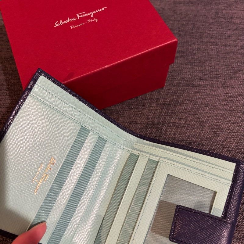 Ferragamo馬蹄短夾-13