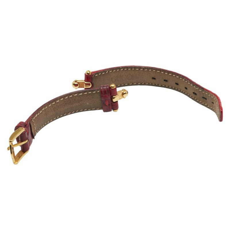 Gucci 1800L 石英腕錶，白色錶盤，不鏽鋼錶殼，女款-8