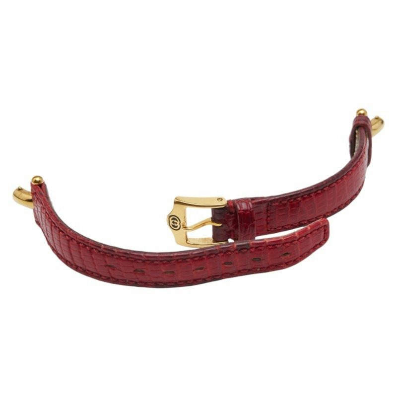 Gucci 1800L 石英腕錶，白色錶盤，不鏽鋼錶殼，女款-9