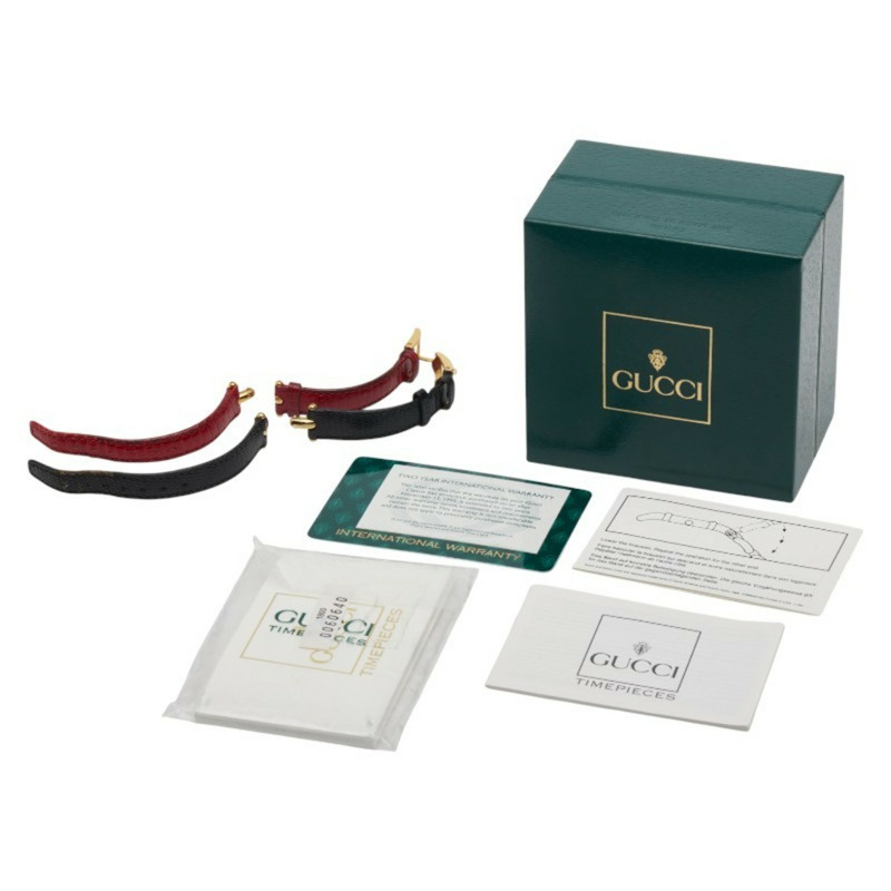 Gucci 1800L 石英腕錶，白色錶盤，不鏽鋼錶殼，女款-10