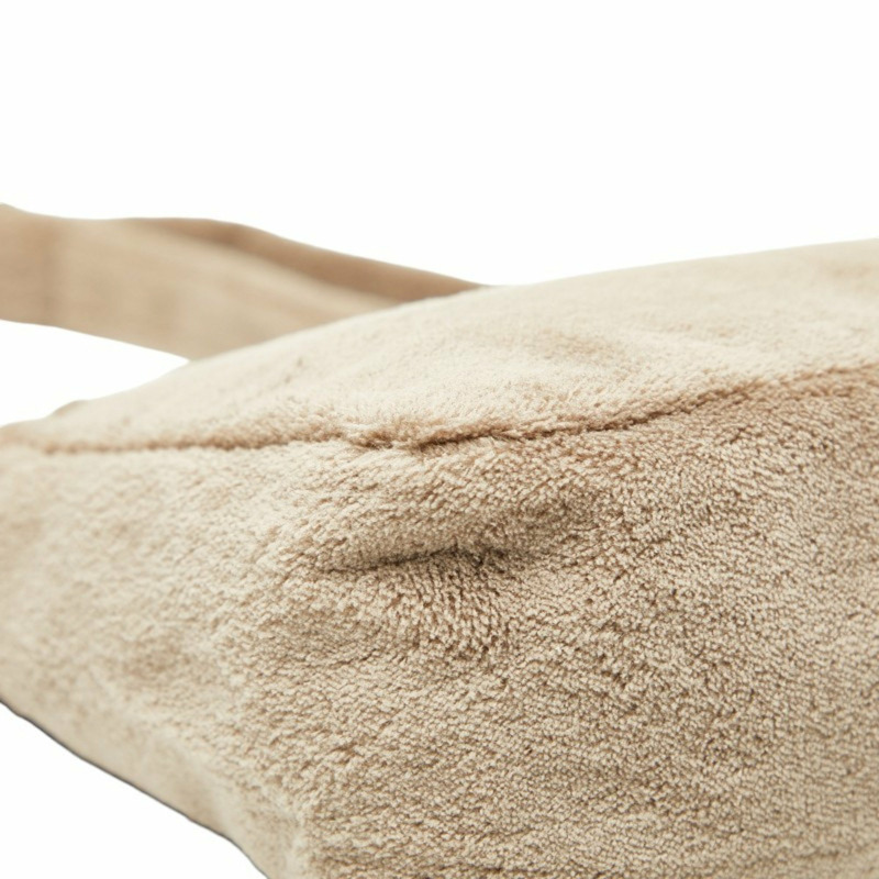 香奈兒 Coco Mark 復古斜背單肩包，米色和白色拼接，女士款-6