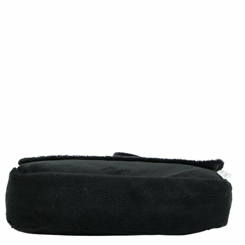 香奈兒 Coco Mark 復古斜背單肩包，黑白配色，附絨面，女款-2