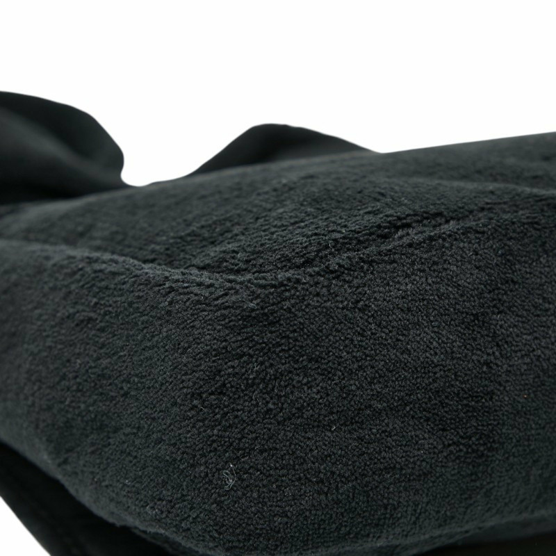 香奈兒 Coco Mark 復古斜背單肩包，黑白配色，附絨面，女款-6