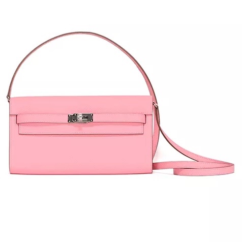 ꧁ Hermès 💕 Kelly To Go Wallet 💕 奶昔粉꧂-6