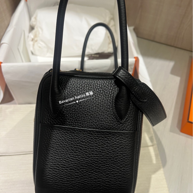 Hermès  Lindy 26黑金牛-12