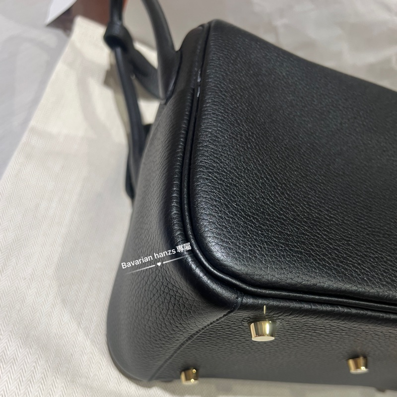 Hermès  Lindy 26黑金牛-16