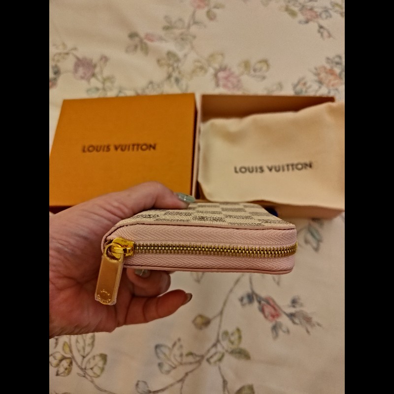 Louis Vuitton 乳白色棋盤格帆布-8