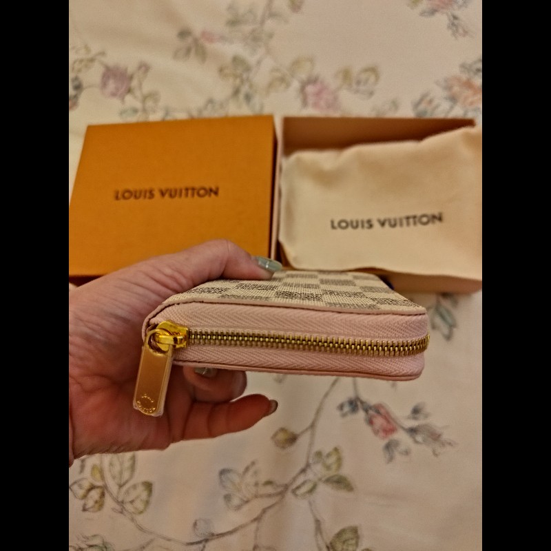 Louis Vuitton 乳白色棋盤格帆布-12