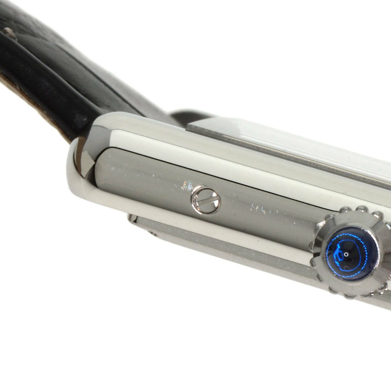 卡地亞 WSTA0072 Must Tank LM 男士腕錶，精鋼鱷魚皮錶帶-15