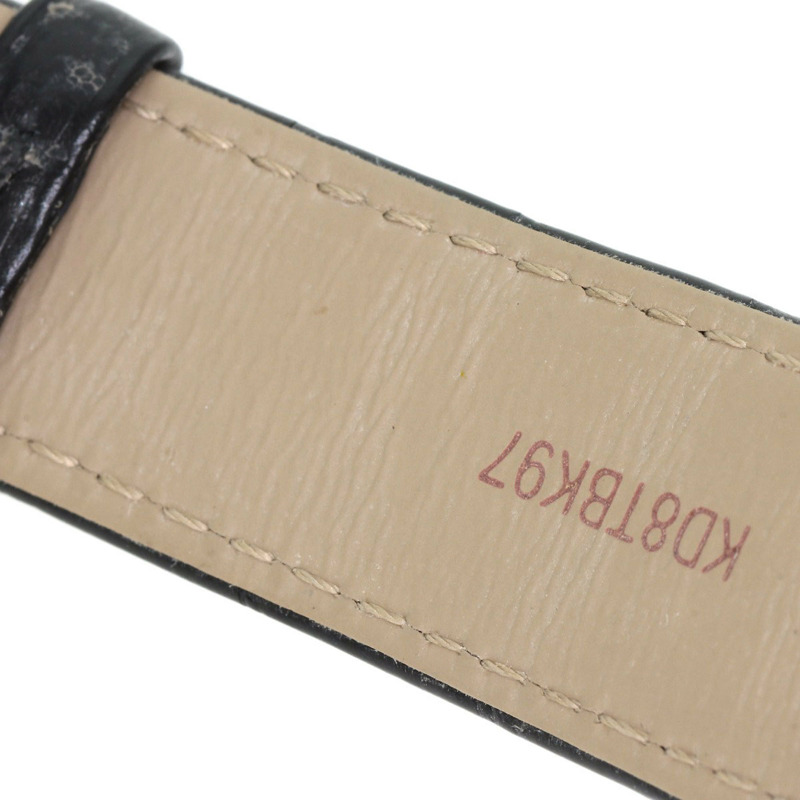 卡地亞 WSTA0072 Must Tank LM 男士腕錶，精鋼鱷魚皮錶帶-23