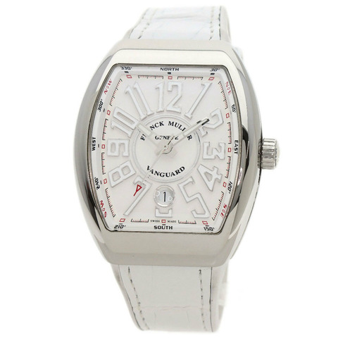Franck Muller V41SCDT Vanguard腕錶，不鏽鋼/橡膠錶帶，男款