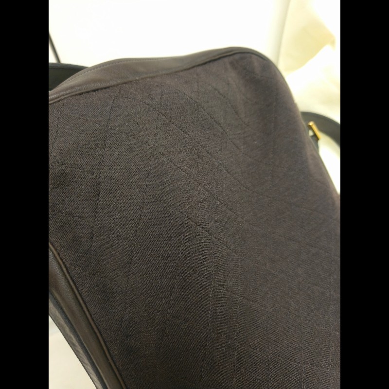 ㊣✨CHANEL✨香奈兒 小香 老香 咖啡色 拼接 異材質  Vintage 相機包 腋下包/二手包/二手精品🌳二手樹屋🌳-14