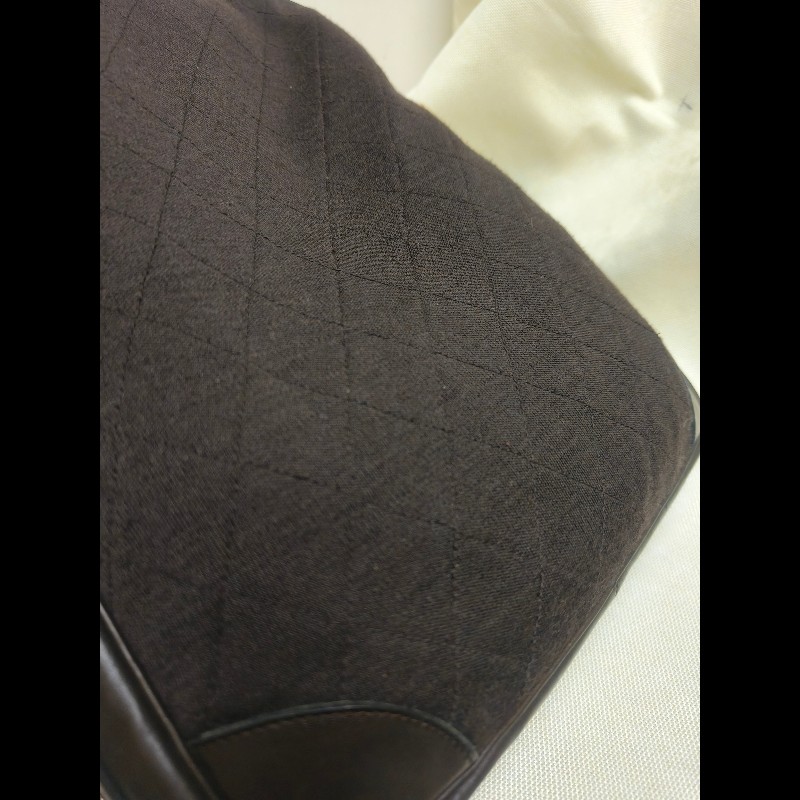 ㊣✨CHANEL✨香奈兒 小香 老香 咖啡色 拼接 異材質  Vintage 相機包 腋下包/二手包/二手精品🌳二手樹屋🌳-15