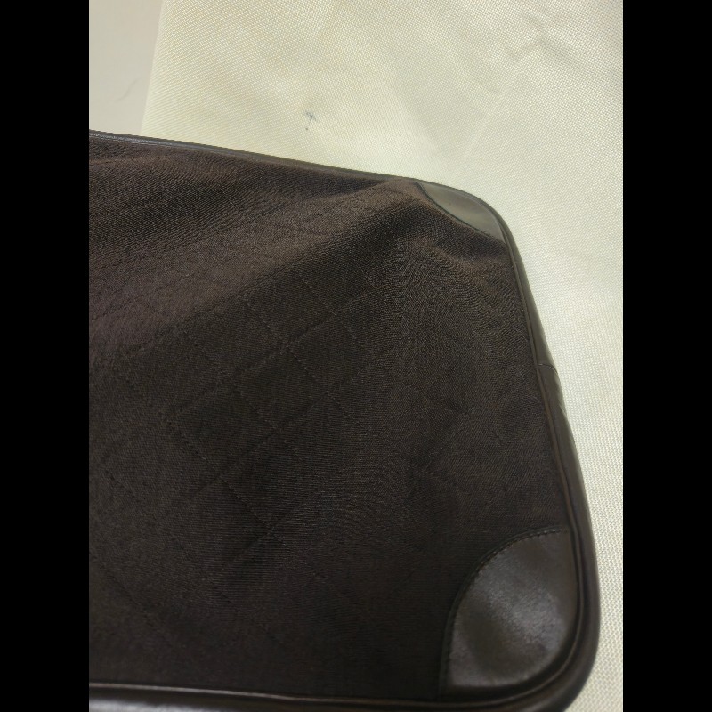 ㊣✨CHANEL✨香奈兒 小香 老香 咖啡色 拼接 異材質  Vintage 相機包 腋下包/二手包/二手精品🌳二手樹屋🌳-29