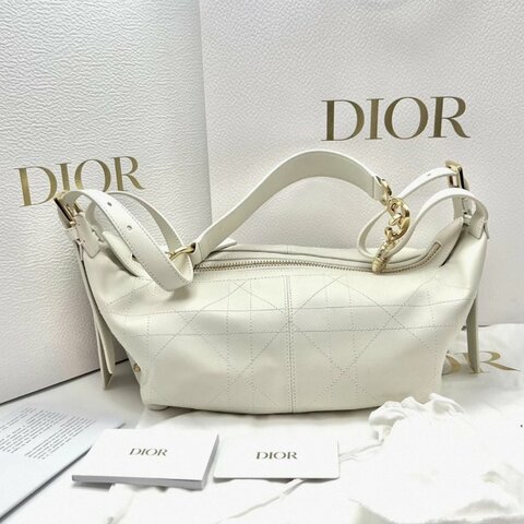 DIOR 新款白金D-Journey飯盒肩背包 25*15*14 98新配件盒子塵袋購證