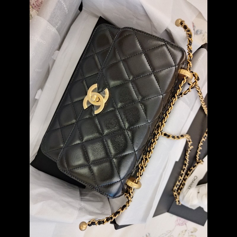 香奈兒2025雙金球口蓋包-2