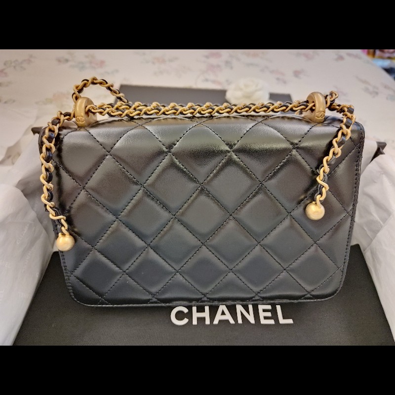 香奈兒2025雙金球口蓋包-6