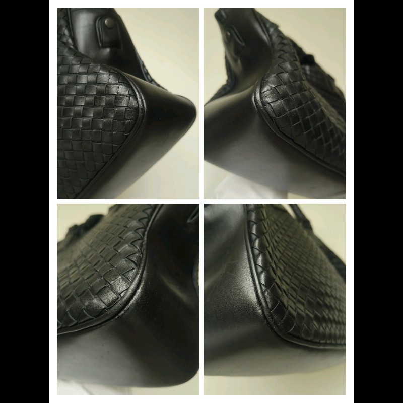 ㊣✨Bottega Veneta ✨寶緹嘉 BV 黑色 羊皮 編織 通勤 手提包 公事包 文件包 筆電包 保齡球包/二手包/二手精品/保證正品🌳二手樹屋🌳-8