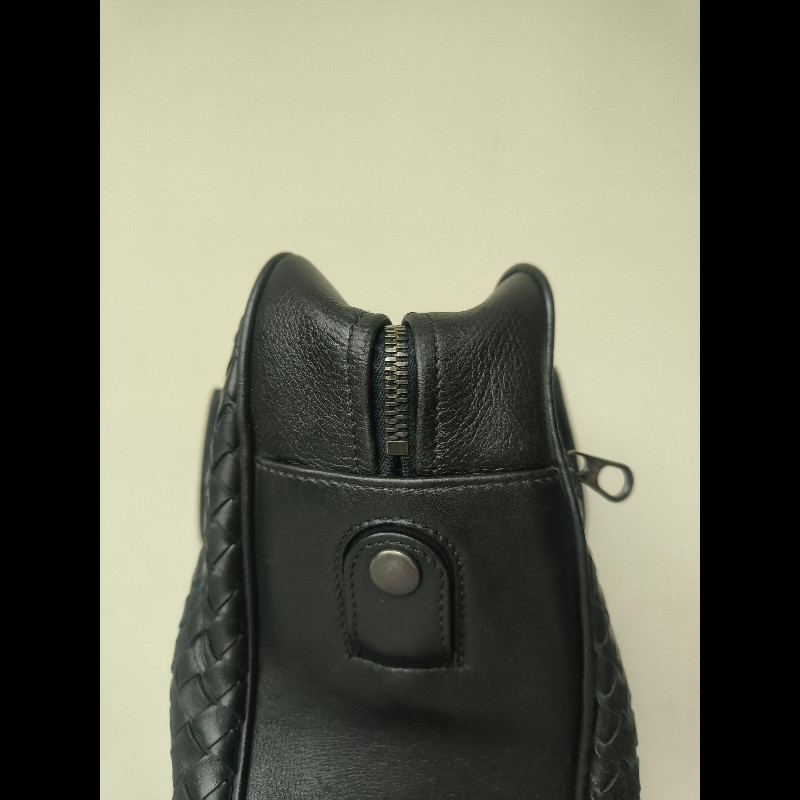 ㊣✨Bottega Veneta ✨寶緹嘉 BV 黑色 羊皮 編織 通勤 手提包 公事包 文件包 筆電包 保齡球包/二手包/二手精品/保證正品🌳二手樹屋🌳-29